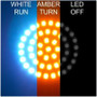 Letric Lighting LLC-DJSWA - Cvo Dlx Switchbacks Wht/Amb