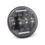Letric Lighting LLC-LHC-5D - 5.75? LED Black Diez 10-LED Headlight Dual Horizontal DRL