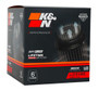 K&N RU-3101HBK - Universal Rubber Filter Round Tapered 6in Flange ID x 7.5in Base OD x 5.25in Top OD x 8in Height