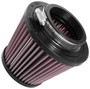 K&N RU-5128 - Universal Tapered Filter 2.75in Flange ID x 5.0625in Base OD x 3.5in Top OD x 4in Height