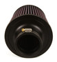 K&N RU-4960 - Filter Universal Rubber Filter 2 3/4 inch Flange 6 inch Base 5 inch Top 5 1/2 inch Height