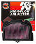 K&N SU-1308 - 08-09 Suzuki GSX1300R Hayabusa Replacement Air Filter