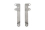 LP Aventure FLP-CTA-18-HBL-B - 18-19 Subaru Crosstrek Hood Light Brackets - Bare (Pair)