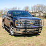 Luverne 330713-330710 - Chrome Steel 2" Tubular Grille Guard, Select Chevy Silverado, GMC Sierra 1500