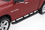 Lund 22758083 - Black Composite 5 Inch Oval Bent Nerf Bars for 2009-2015.5 Dodge Ram 1500, 2010-2022 Ram 2500/3500 Extended Cab