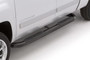 Lund 23491908 - 15-18 Ford F-150 SuperCrew 4in. Oval Curved Steel Nerf Bars - Black
