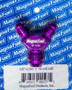 Magnafuel MP-6286 - Y-Fitting - 2 #6 Male & 1 #8