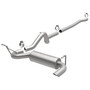 Magnaflow 15117 - 12-14 Jeep Wrangler 4dr Single Straight Rear P/S Exit Stainless C/B Performance Exhaust