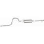Magnaflow 15145 - 12-14 Toyota 4Runner V6 4.0L Single Straight P/S Rear Exit SS Cat Back Performance Exhaust