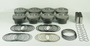 Mahle Motorsport 930201040 - Mahle MS Piston Set SBC 410ci 4.040in Bore 4.000in Stroke 6.0in Rod .927 Pin -5cc 11.8 CR Set of 8