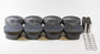 Mahle Motorsport 930239300 - BIG BLOCK CHEVY ELITE SPORTSMAN DRAG SERIES 24 degree/25 degree 565cid 4.600 x 1.270CH, 4.250stroke,6.385rod,0.990pin,47.1cc,668g,15.2CR, 2618