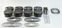 Mahle Motorsport 930229665T - LS COMBO DOME - compatable with LS1/2/6 style cathedral port heads & LS3 / L92 style rectangular port heads 415cid 4.065 x 1.110RCH, 4.000stroke,6.125rod,0.927pin,9.2cc,479g,14.0CR, 2618