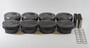 Mahle Motorsport 930239900 - BIG BLOCK CHEVY ELITE SPORTSMAN DRAG SERIES 20 degree 598cid 4.600 x 1.155RCH, 4.500stroke,6.385rod,0.990pin,28.0cc,615g,16.3CR, 2618