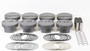 Mahle Motorsport 930245555T - SMALL BLOCK FORD FLAT TOP 353cid 4.155 x 1.165CH, 3.250stroke,5.400rod,0.927pin,-6.5cc,448g,10.1CR, 2618