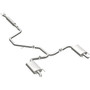 Magnaflow 19023 - Cat-Back SS 2.25/2.5in Dual Split Rear Exit Polished 3in Tip 2015 Chev Impala 3.6L V6