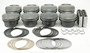Mahle Motorsport 930258130T - FORD 5.0L MODULAR 4-VALVE COYOTE 302cid 3.630 x 1.167CH, 3.650stroke,5.933rod,0.866pin,10.2cc,401g,12.6CR, 2618