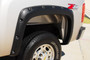 Lund RX106SB - Elite Series Black Rivet Style Smooth Finish Rear Fender Flares for 2007-2013 Silverado 1500; 2007-2014 Silverado 2500 HD, 3500 HD (Excludes Dually)