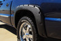 Lund RX130T - 19-22 GM Silverado/Sierra RX-Flat Textured Elite Series Fender Flares w/Black Bolts - Black 4pc