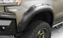 Lund RX130SA - 19-22 GM Silverado RX-Rivet Smooth Elite Series Fender Flares w/Black Bolts - Black 2pc Front
