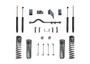 Maxtrac K889745S - 07-18 Jeep Wrangler JK 4.5in/4.5in MaxPro Coil Lift Kit w/Track Bar &  Shocks