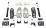 Maxtrac KC333235-6 - 15-18 Ford F-150 2WD 3.5L V6 EcoBoost 3in/5in MaxPro Lowering Spindle Kit
