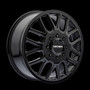 Mayhem 8107D-2877BF115 - 8107D Cogent Dually 20x8.25 / 8x200 BP / 115mm Offset / 142mm Hub Gloss Black Wheel