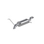 MBRP S5052AL - 2.5 Inch Cat Back Exhaust System Before Axle Turn Down For 04-12 Colorado/Canyon Extended/Crew Cab Short Bed Aluminized Steel