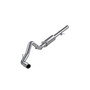 MBRP S5070AL - 3 1/2 Inch Cat Back Exhaust System Single Side Exit for 11-13 Silverado/Sierra 1500 6.2L V8 Aluminized Steel
