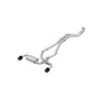 MBRP S43003CF - 20-Up Toyota Supra T304 Stainless Steel 3 inch Cat Back Dual Rear with Carbon Fiber Tips