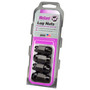 McGard 64015 - Hex Lug Nut (Cone Seat Bulge Style) M12X1.5 / 3/4 Hex / 1.45in. Length (4-Pack) - Black
