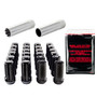 McGard 65610BK - SplineDrive Tuner 6 Lug Install Kit w/Locks & Tool (Cone) M14X1.5 / 1in. Hex - Blk