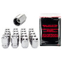 McGard 84454 - 4 Lug Hex Install Kit w/Locks (Cone Seat Nut) M12X1.25 / 13/16 Hex / 1.28in. Length - Chrome