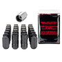 McGard 84622 - 6 Lug Hex Install Kit w/Locks (Cone Seat Nut) M14X1.5 / 13/16 Hex / 1.945in. Length - Black