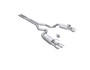 MBRP S7280304 - 24-Up Ford Mustang GT 5.0L Armor Pro T304 Stainless Steel 3 Inch Cat-Back Dual Split Rear with Quad Tips Street Profile