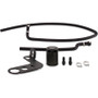Mishimoto MMBCC-CSS-10APBE - 10-15 Chevrolet Camaro SS (Automatic) Baffled Oil Catch Can Kit - Black