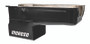 Moroso 20165 - 80-85 Chevrolet SBC (w/Passenger Side Dipstick) Wet Sump 7qt 9.5in Steel Oil Pan - Black
