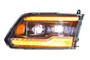 Morimoto LF520-A-ASM - XB LED Headlights: Dodge Ram (09-18 / Amber DRL / Set)