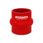 Mishimoto MMCP-2.75HPRD - 2.75in. Hump Hose Silicone Coupler - Red