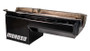Moroso 21015 - Pre-80 Chevrolet SBC/Dart Little M Power Pouch Wet Sump 7qt 8.25in Steel Oil Pan - Black