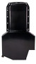 Moroso 21813 - Pre-80 Chevrolet Small Block (w/2 Pc Seal) Road Race Wet Sump 7qt 7.5in Steel Oil Pan - Black