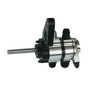 Moroso 22372 - Tri Lobe Right Side Motor Plate Mount 2 Stage Fuel Pump Drive 1.200 Dry Sump Pump