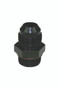 Moroso 22604 - Dry Sump/External Oil Pump Fitting -8An Male to -8An Straight w/O-Ring - Aluminum - Single