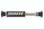 Moroso 65231 - In-Line Fuel Filter - 5-1/8in - 3/8in NPT - 40 Micron SS Filter - Aluminum