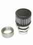 Moroso 68851 - Weld-On Valve Cover Breather Kit - Steel Valve Covers - Black Finish