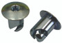 Moroso 71275 - Quick Fastener - Oval Head - 7/16in x .450in - Steel - 10 Pack