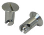 Moroso 71297 - Quick Fastener - Flush Head - 5/16in x .500in - Aluminum - 10 Pack