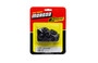 Moroso 71372 - Quick Fastener - Self Ejecting - 7/16in x .500in - Steel - Black - 10 Pack
