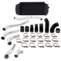Mishimoto MMINT-F35T-17KPBK - 2017+ Ford F150 3.5L EcoBoost Performance Intercooler Kit - Black Cooler Polished Pipes