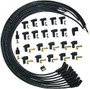 Moroso 73233 - Universal Ignition Wire Set - Blue Max - Spiral Core - Unsleeved - 135 Degree - Black Moroso 73233 - Universal Ignition Wire Set - Blue Max - Spiral Core - Unsleeved - 135 Degree - Black