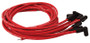 Moroso 73810 - Universal Ignition Wire Set - Ultra 40 - Unsleeved - 90 Degree - Red